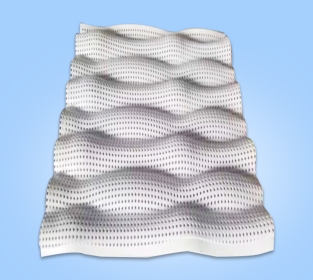 波浪氟碳铝单板